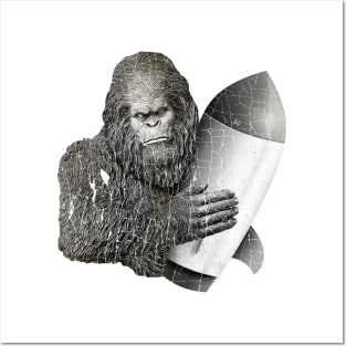 Bigfoot & Missile Posters and Art